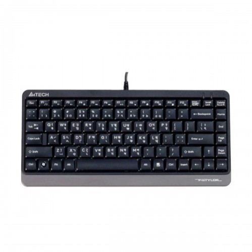 A4TECH FK11 USB Mini Keyboard With Bangla Black