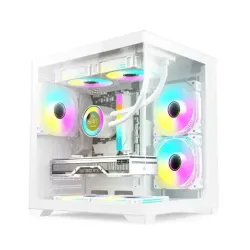 Golden Field S01 M-ATX Gaming Casing White