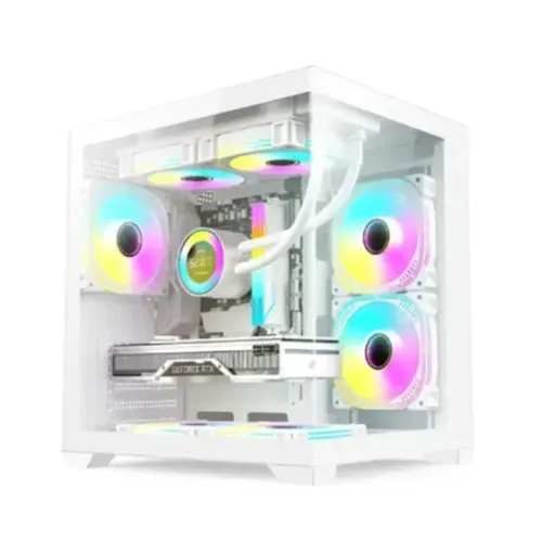 Golden Field S01 M-ATX Gaming Casing White