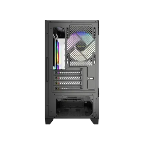 MaxGreen 350 Mid-Tower M-ATX Gaming Case With 3 ARGB Fan