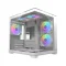 MaxGreen Bright Wave F7 Mid Tower M-ATX Gaming Casing With 7x ARGB Fan