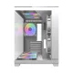 MaxGreen Bright Wave F7 Mid Tower M-ATX Gaming Casing With 7x ARGB Fan