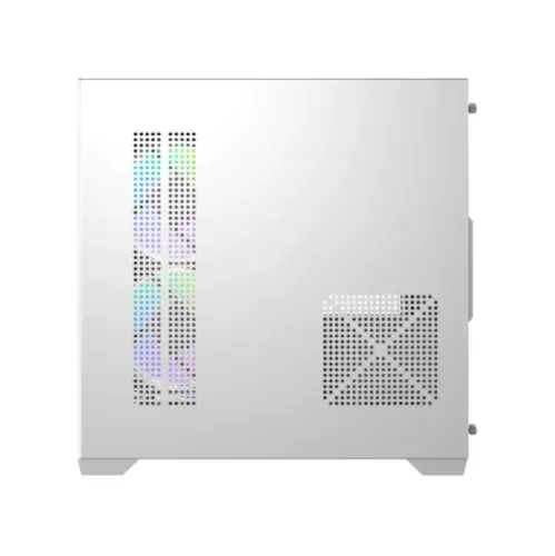 MaxGreen Bright Wave F7 Mid Tower M-ATX Gaming Casing With 7x ARGB Fan