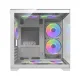 MaxGreen Bright Wave F7 Mid Tower M-ATX Gaming Casing With 7x ARGB Fan
