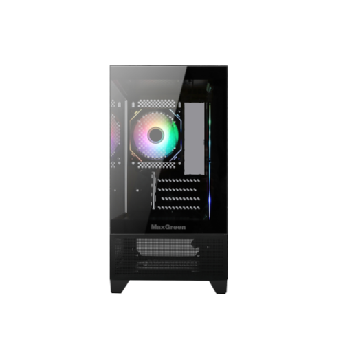 MaxGreen Panora F3 Mid-Tower M-ATX Gaming Casing