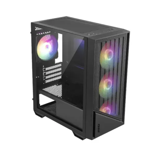 MSI PRO FORGE M051R ARGB mATX Mid Tower Gaming Casing