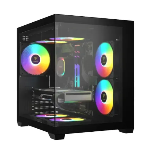 Gamdias AURA GC101M ARGB mATX Micro Tower Gaming Casing
