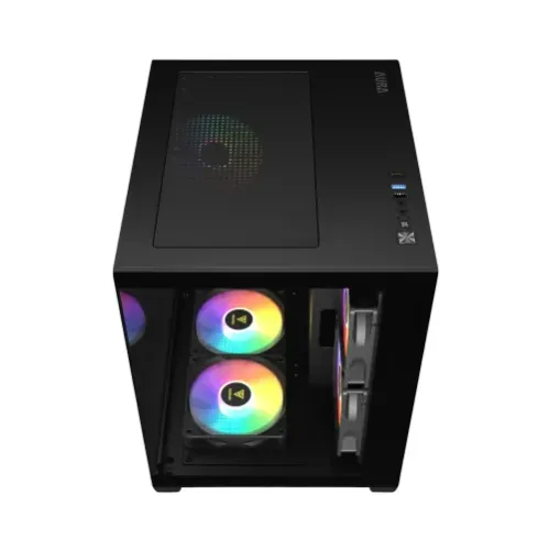 Gamdias AURA GC101M ARGB mATX Micro Tower Gaming Casing