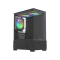 MaxGreen 190B Black MATX Gaming Case With 3xARGB SN23RGB Fan M/B Sync