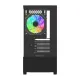 MaxGreen 190B Black MATX Gaming Case With 3xARGB SN23RGB Fan M/B Sync