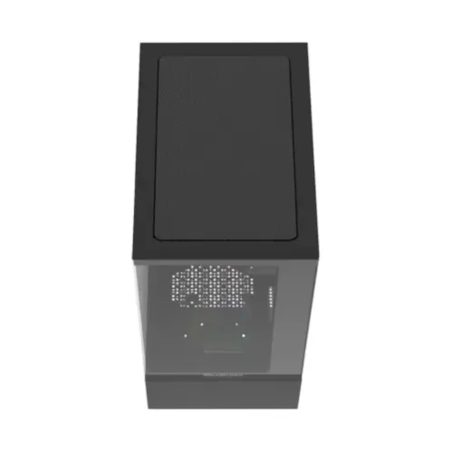 MaxGreen 190B Black MATX Gaming Case With 3xARGB SN23RGB Fan M/B Sync