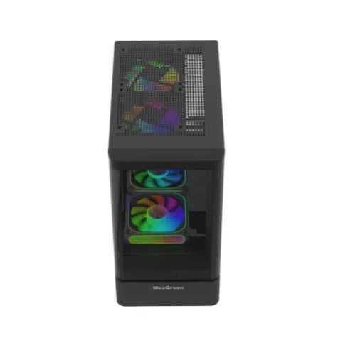 MaxGreen Curve Mesh 311 Mid Tower mATX Gaming Casing
