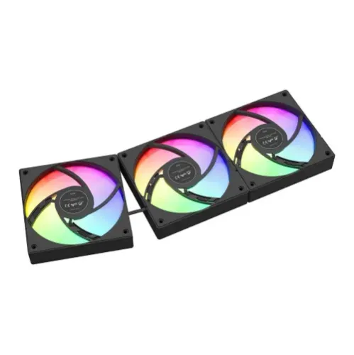 Gamdias CHIONE E4-360 V2 360mm ARGB AIO Liquid CPU Cooler With Display
