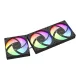 Gamdias CHIONE E4-360 V2 360mm ARGB AIO Liquid CPU Cooler With Display