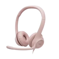 Logitech H390 Stereo USB Headset Rose
