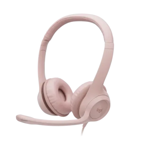 Logitech H390 Stereo USB Headset Rose