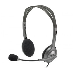 Logitech H110 Black Headphone (981-000459)