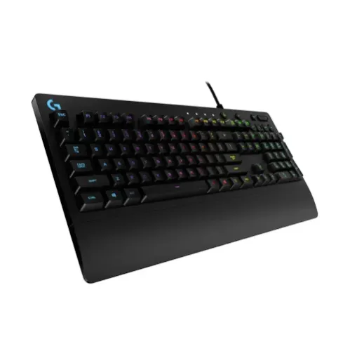 Logitech G213 Prodigy Gaming Keyboard with RGB Lighting, Black, 2Y (920-008096)