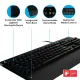 Logitech G213 Prodigy Gaming Keyboard with RGB Lighting, Black, 2Y (920-008096)