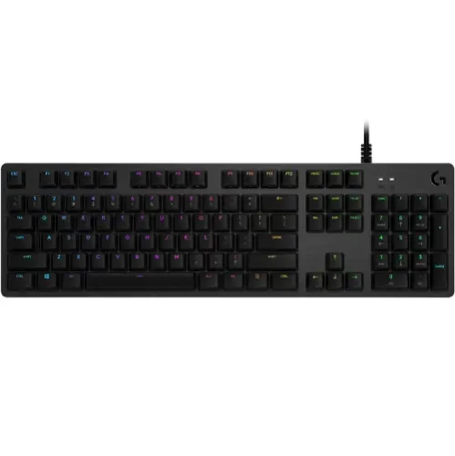 Logitech G512 Carbon, Lightsync RGB Mechanical Gaming Keyboard, 2Y (920-008949)