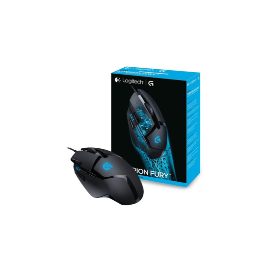 Logitech G402 Hyperion Fury Ultra-Fast FPS Gaming Mouse, Black, 2Y (910-004070)