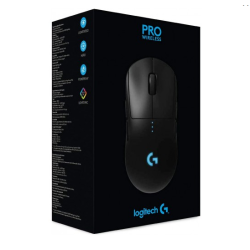 Logitech G PRO Wireless Gaming Mouse, Black, 2Y (910-005274)