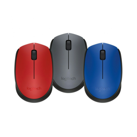 Logitech M170 Wireless Mouse, Black, 1Y (910-004658)