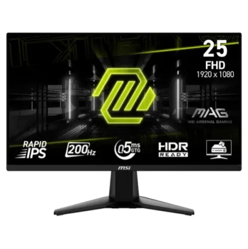 MSI MAG 255F E20 24.5" 200Hz 0.5ms Rapid IPS FHD Gaming Monitor