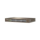 Tenda TEF1226P 24-Port 10/100Mbps + 2 Gigabit Web Smart PoE Switch