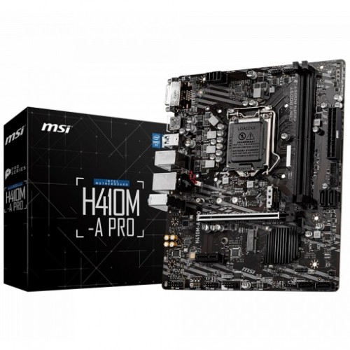 MSI H410M A Pro Intel 10th Gen Micro-ATX Motherboard Price in