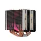 upHere D6SEC ARGB Dual Tower Air CPU Cooler