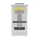 Vention IDDR0-10 Cat6 UTP RJ45 Transparent Connector (10 Pack)