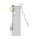 Vention IDDR0-10 Cat6 UTP RJ45 Transparent Connector (10 Pack)