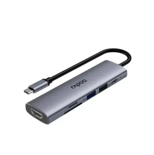 Rapoo XD61 Type-C 6 in 1 Multi-function Docking Station
