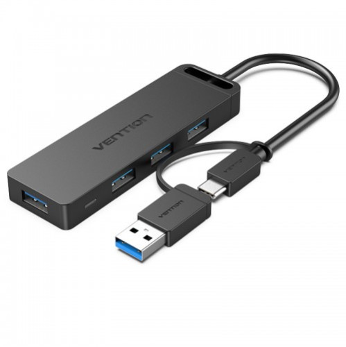 Vention CHTBB USB3.0 & Type-C 2-in-1 Interface to 4-Port USB 3.0 HUB