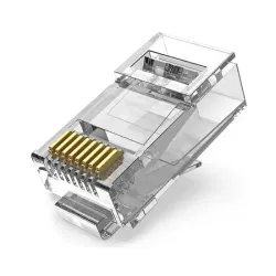 Vention IDDR0-100 Cat6 UTP RJ45 Transparent Connector (100 Pcs)
